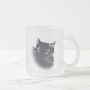 Vignette of Tortoise Shell Cat Face Mug