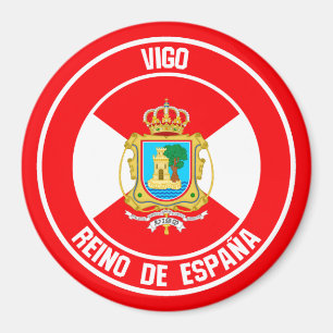 Vigo Round Emblem Magnet