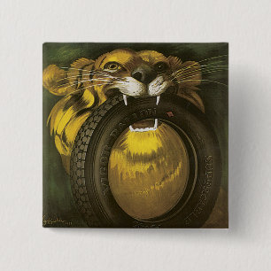 Vigour 15 Cm Square Badge