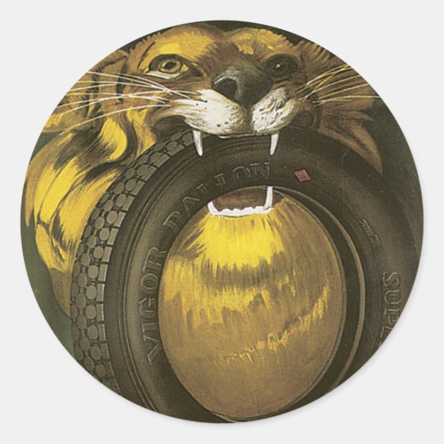 Vigour Classic Round Sticker (Front)