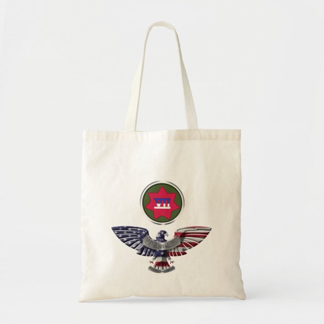 VII Armoured Corps Eagle Tote Bag (Front)