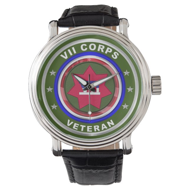 VII Armoured Corps Keepsake Watch (Front)