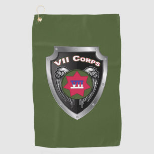 VII Armoured Corps Veteran Golf Towel