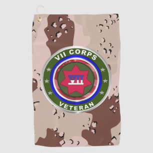 VII CORPS Desert Storm Veteran  Golf Towel