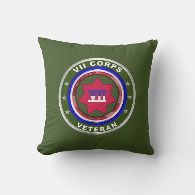 VII Corps Veteran Cushion (Front)