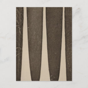 VII Stone pipes, So Calif Postcard