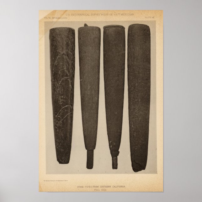 VII Stone pipes, So Calif Poster (Front)