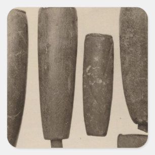 VIII Stone pipes, So Calif Square Sticker