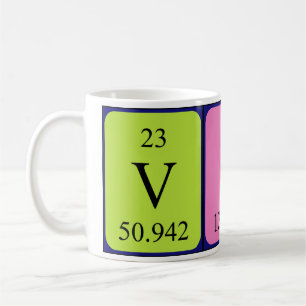 Vik periodic table name mug