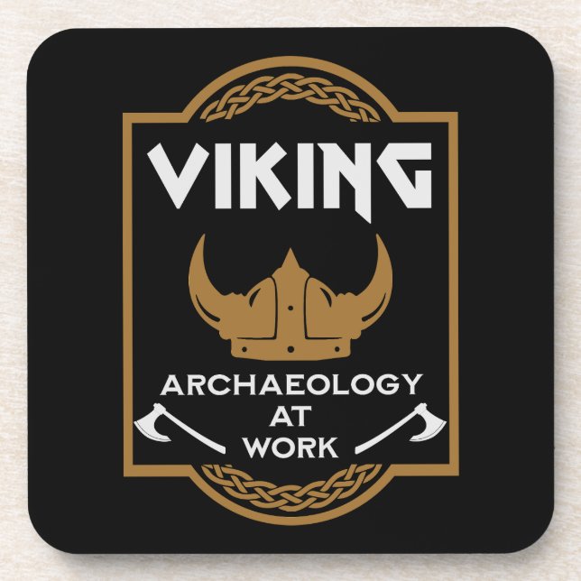 Viking Archaeology Coaster (Front)
