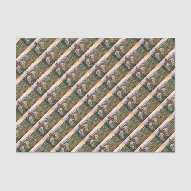 Viking at Crossroad Tissue Paper (Front)