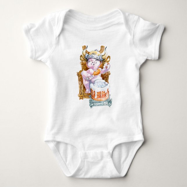 Viking Baby Baby Bodysuit (Front)