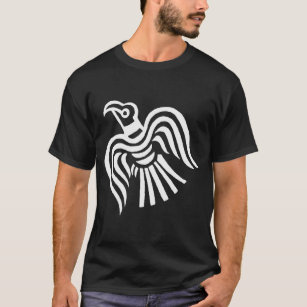 Viking Banner Raven Symbol T-Shirt