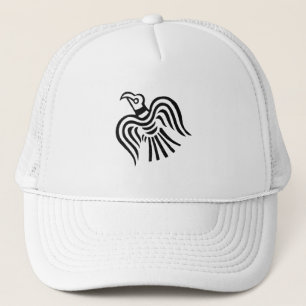 Viking Banner Raven Symbol Trucker Hat