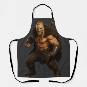 Viking Barbarian Hero Apron