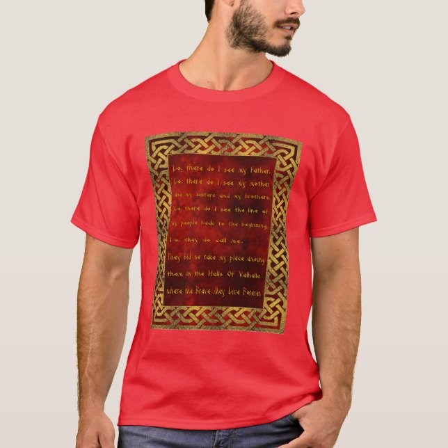 Viking Battle Prayer Shirt (Front)