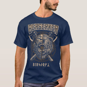 Viking Berserker Norse Pagan Bear Warrior Premium  T-Shirt