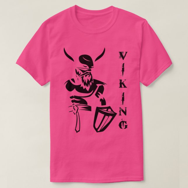 Viking black Symbol T-Shirt (Design Front)