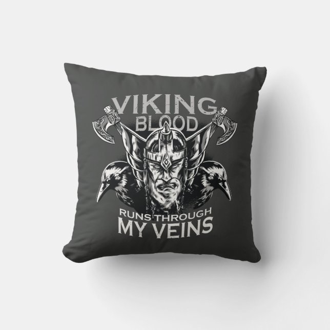 Viking Blood   Cushion (Front)