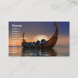 VIKING BOAT 2 BUSINESS CARD
