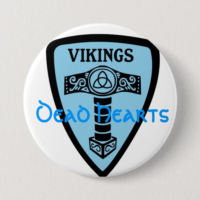 Viking Button - Dead Hearts Novels (Front)