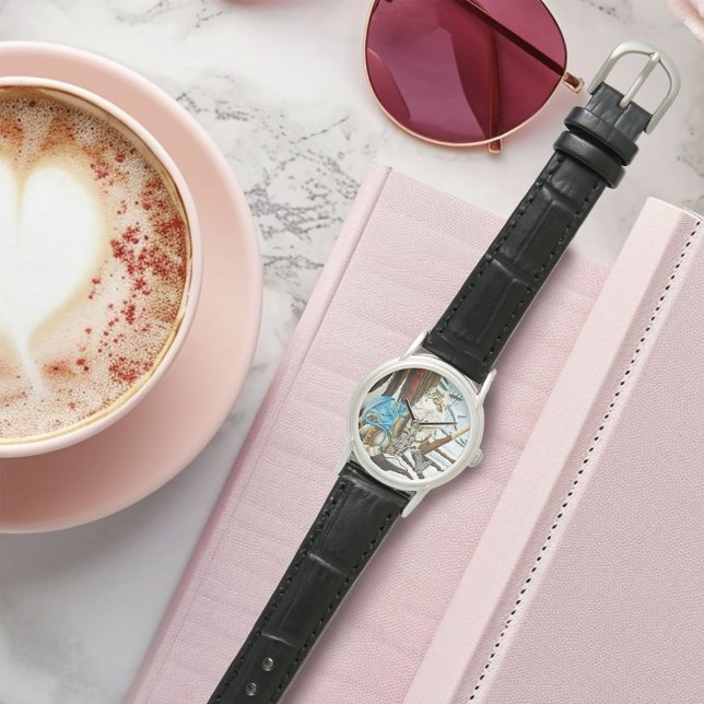 Viking Cat Blue Dragon Watch (Creator Uploaded)