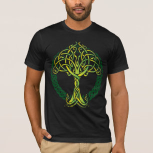 Viking Celtic Knotwork Tree of Life T-Shirt
