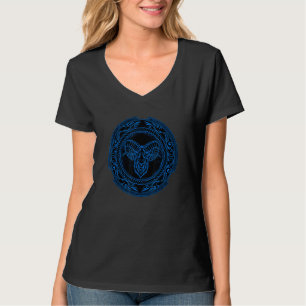 Viking Celtic Ram Aries Zodiac T-Shirt