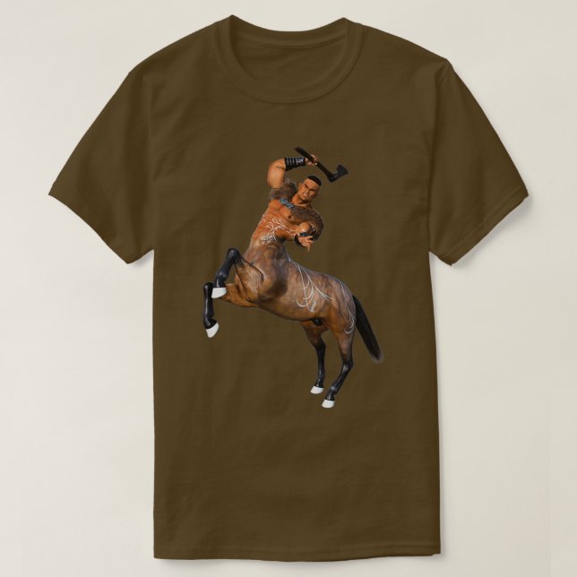 Viking Centaur T-Shirt (Design Front)