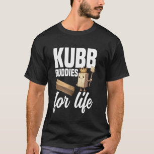 Viking Chess King Kubb Lover Yard Game Set Viking T-Shirt