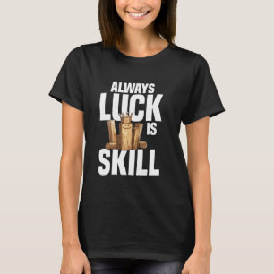 Viking Chess Yard Game Kubb Lawn Game Set Legend K T-Shirt