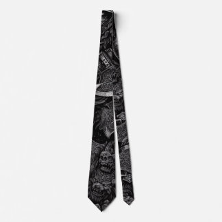 Viking design neck tie