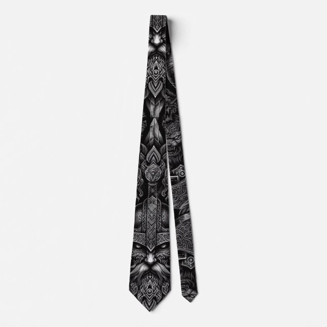 Viking design tie (Front)