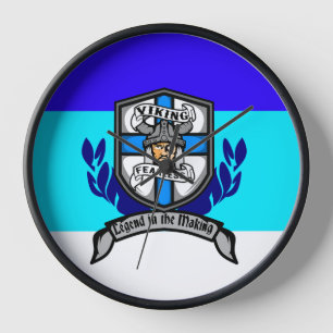 Viking Fearless - Wall Clock