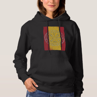 Viking Flag Spanish Post Indicator Compass Odin Ra Hoodie