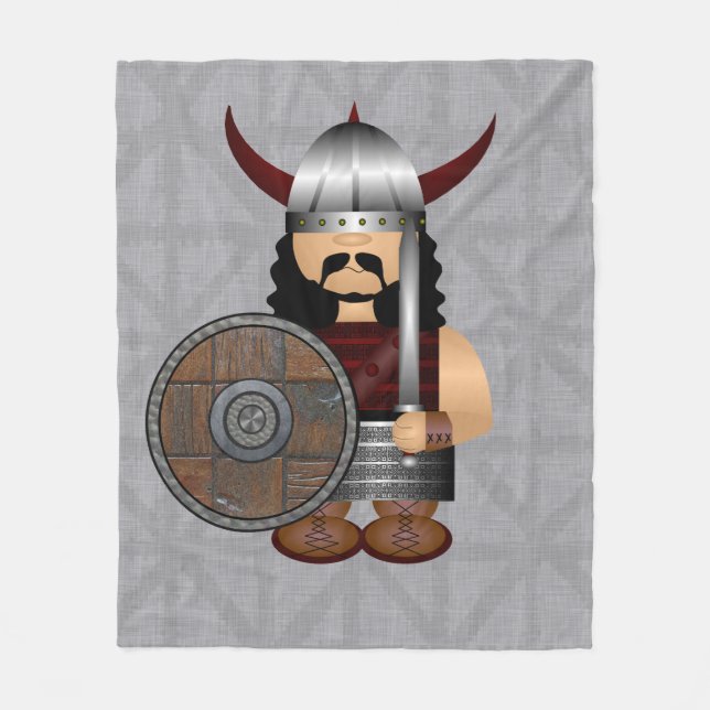 Viking Fleece Blanket (Front)