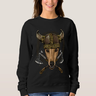 Viking Greyhound Renaissance Norse Pagan Valhalla Sweatshirt