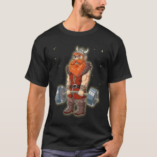 Viking Gym Weight Training Deadlift T-Shirt