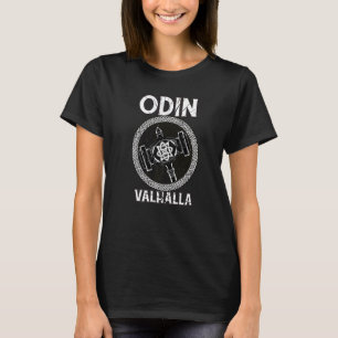 Viking Hammer Odin Valhalla Viking Warrior Norsem T-Shirt