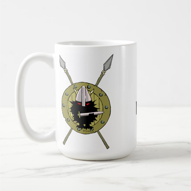 Viking Hedgehogs!! Coffee Mug (Left)