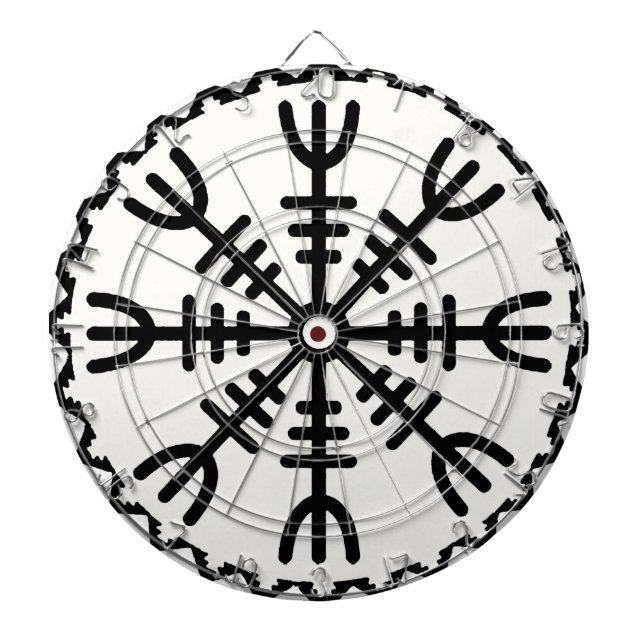 Viking Helm of Awe Dartboard (Front)