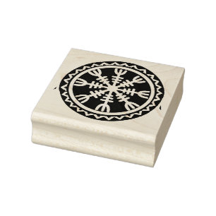Viking Helm of Awe Design Stamp
