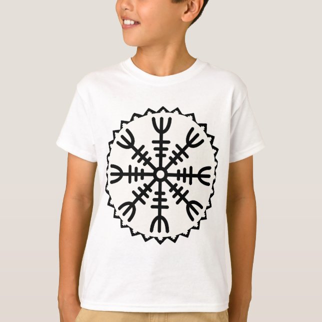 Viking Helm of Awe T-Shirt (Front)