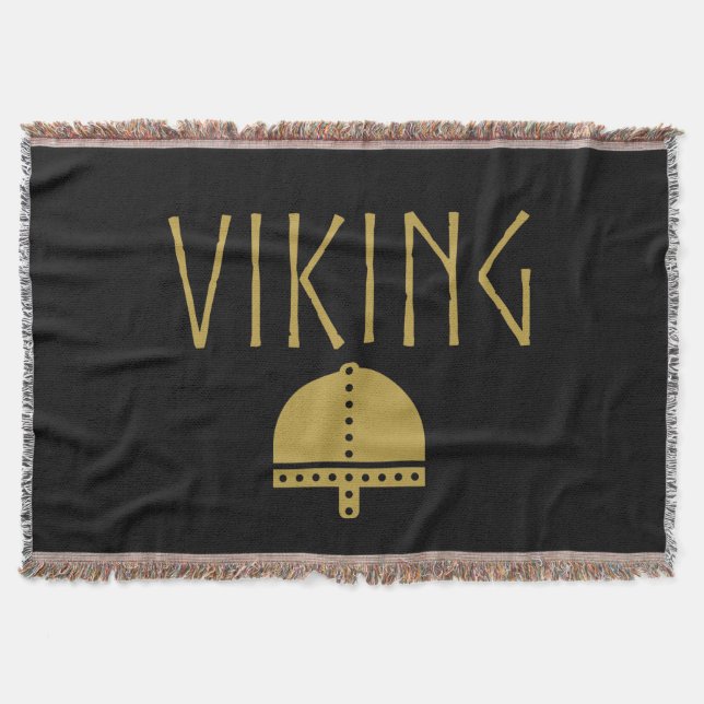 Viking Helmet Blanket (Front)