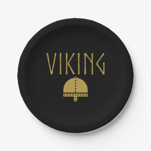 Viking Helmet Paper Plates