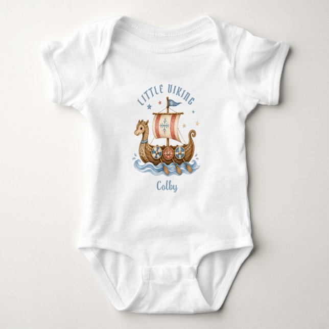 Viking In Training Baby Bodysuit (Front)