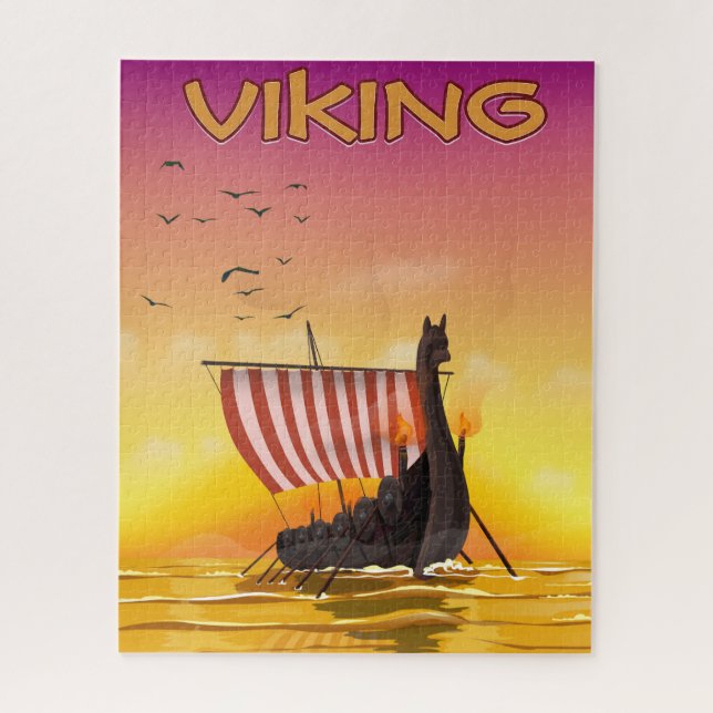 Viking Jigsaw Puzzle (Vertical)