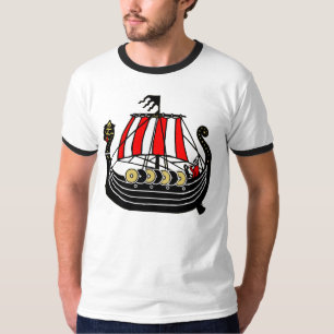 Viking Long Ship for Vikings Sailing Ship T-Shirt