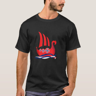 Viking Longship Norway Norse T-Shirt