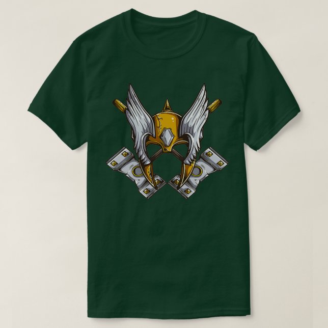 Viking Mask T-Shirt (Design Front)